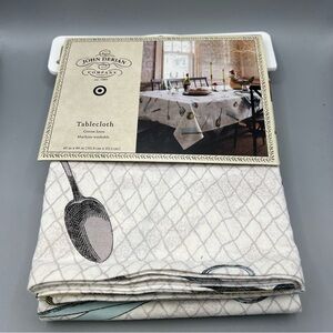 John Derian Company linen tablecloth 60” x 84” NWT